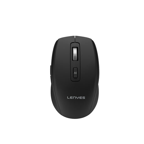 Lenyes WS106 Yapay Zeka Destekli Ergonomik Çift Bluetooth Bağlantılı 2.4G Kablosuz Mouse 1200 DPI