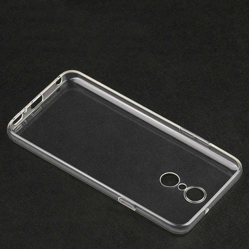 LG Q7 Kılıf Zore Süper Silikon Kapak