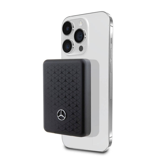 Mercedes Benz Led Işıklı Göstergeli M-safe Magnetik Orjinal Lisanslı Powerbank 5000 Mah