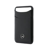 Mercedes Benz Orjinal Lisanslı Yeni Nesil 2 Hazneli Metal Logolu Deri Magnetik Kartlık