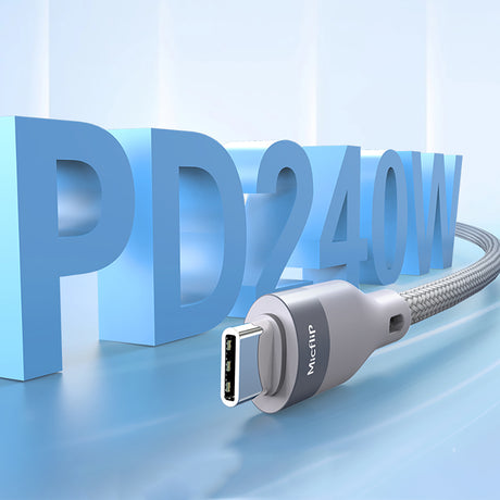 Micflip A25 Type-C to Type-C PD Hızlı Şarj Özellikli Data ve Şarj Kablosu 240W 2M