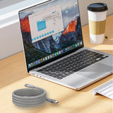 Micflip A25 Type-C to Type-C PD Hızlı Şarj Özellikli Data ve Şarj Kablosu 240W 2M