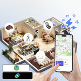 Micflip P045 Suya Dayanıklı iOS ve Android Cihazlar için Wireless Şarj Özellikli Akıllı Takip Kartı