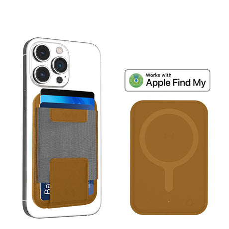 Micflip P065 Ultra İnce Tasarım iOS Cihazlara Özel Kablosuz ve Pin Şarj Özellikli FindMy Destekli Magnetik Standlı Kartlık