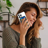 Micflip P065 Ultra İnce Tasarım iOS Cihazlara Özel Kablosuz ve Pin Şarj Özellikli FindMy Destekli Magnetik Standlı Kartlık