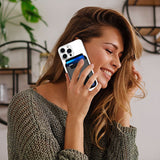 Micflip P065 Ultra İnce Tasarım iOS Cihazlara Özel Kablosuz ve Pin Şarj Özellikli FindMy Destekli Magnetik Standlı Kartlık