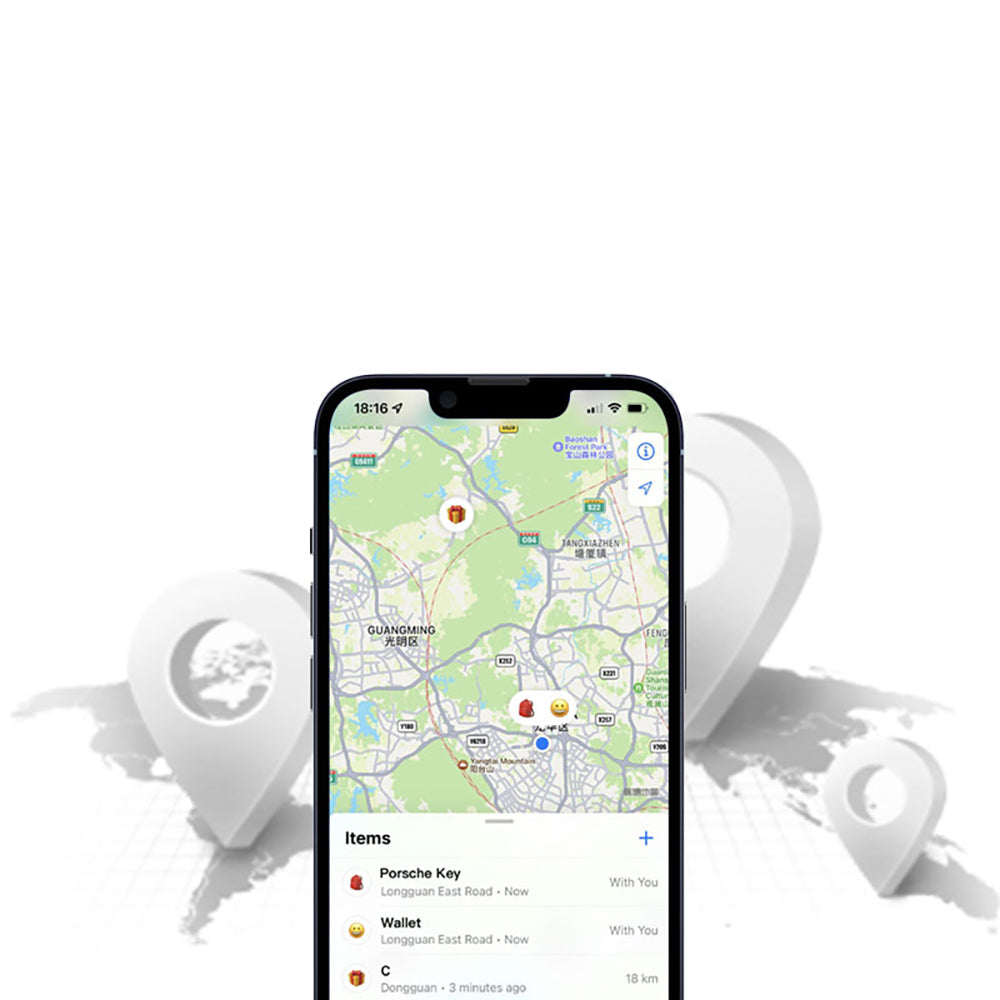 Micflip P07 Find My Destekli iOS Uyumlu FindEasy Smart Tag Akıllı Takip Cihazı