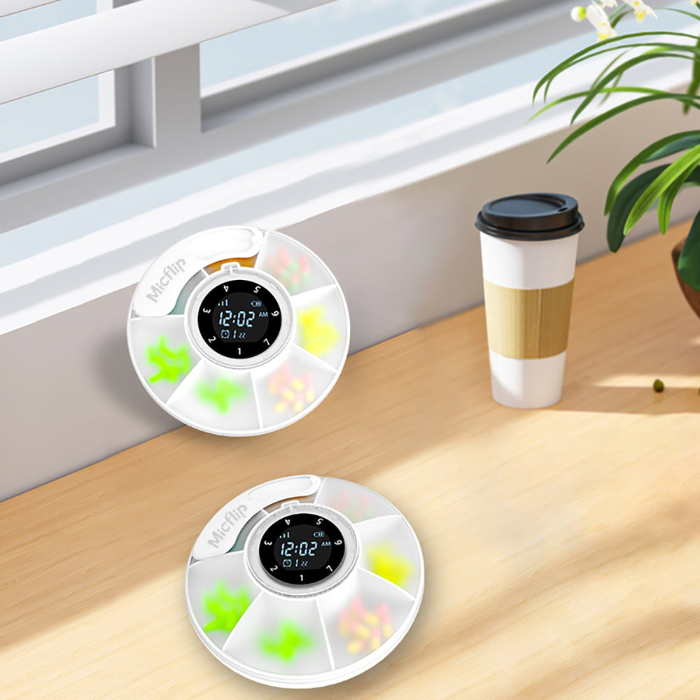 Micflip S03 Alarm ve Takip Özellikli Akıllı İlaç Kutusu