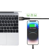 Micflip Type-C to Lightning Data ve Şarj Kablosu