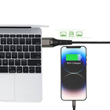 Micflip USB-A to Lightning Data ve Şarj Kablosu