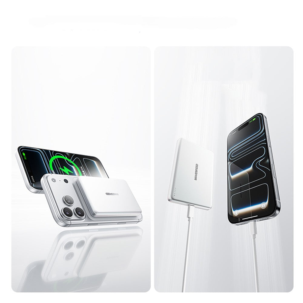 Movespeed MSP07 Ultra İnce Wireless M-safe Powerbank 18W 5000mAh