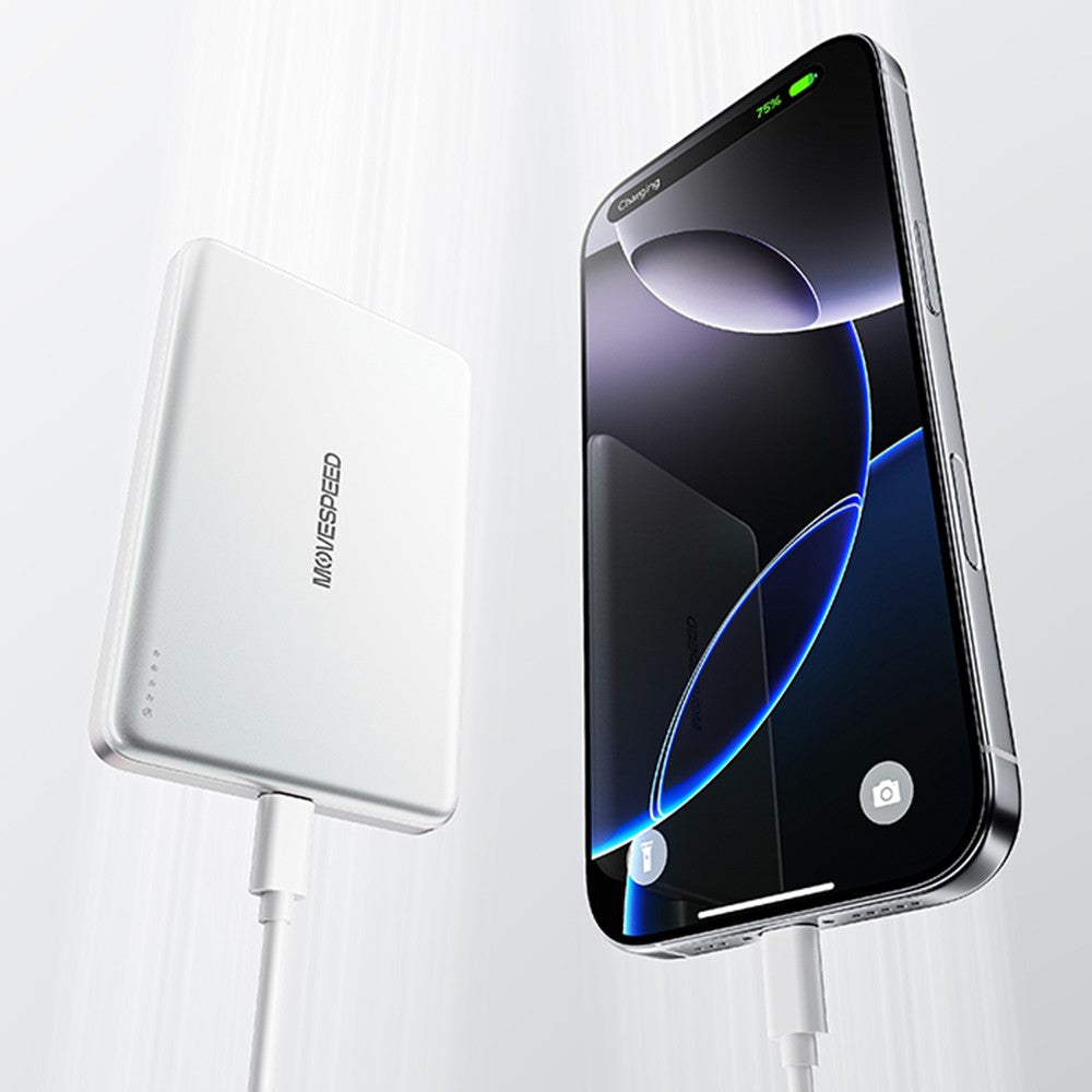 Movespeed MSP08 Ultra İnce Wireless M-safe Powerbank 10.000mAh