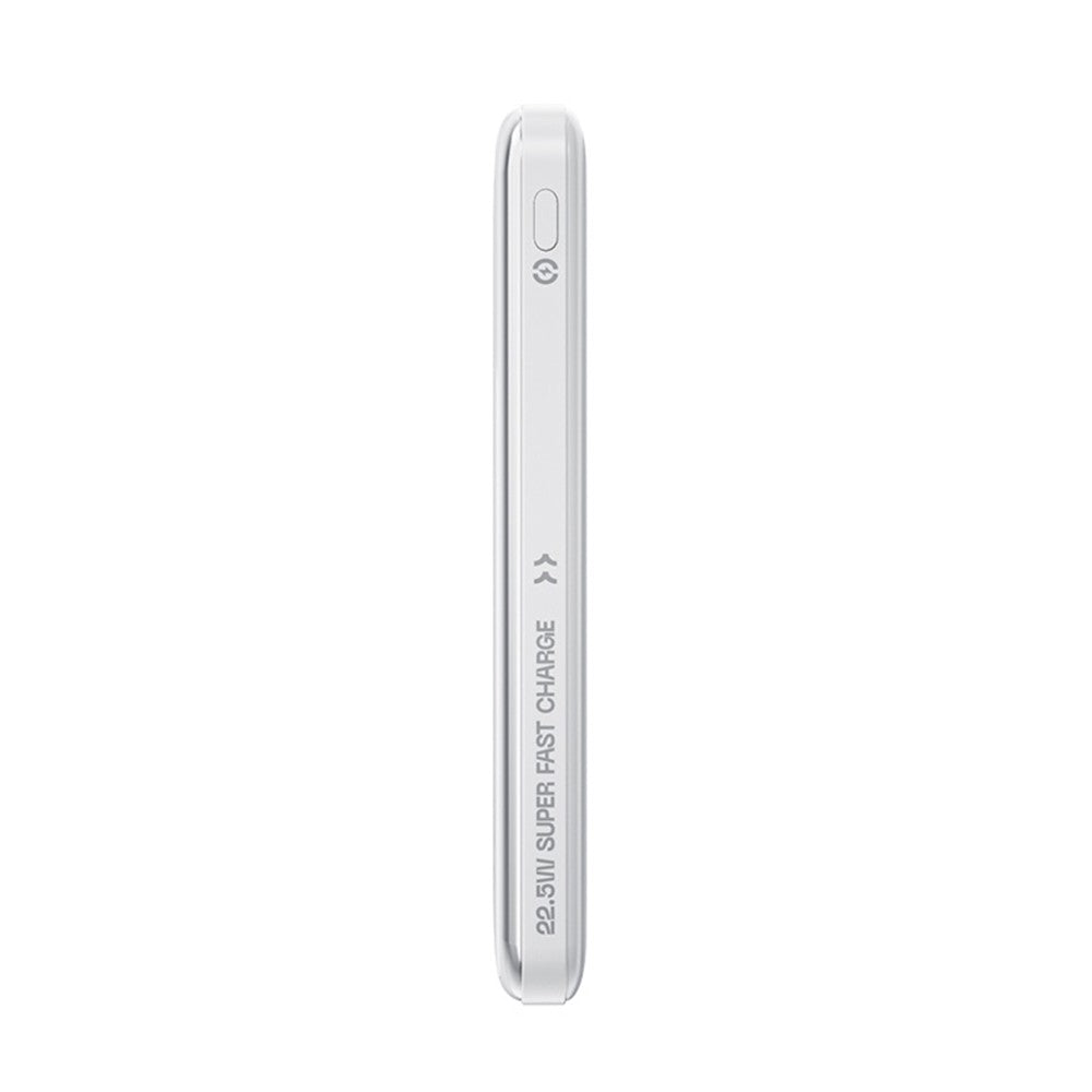 Movespeed MSP19 Dijital LED Göstergeli Type-C Kablolu Powerbank 22.5W 10.000mAh