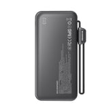 Movespeed MSP19 Dijital LED Göstergeli Type-C Kablolu Powerbank 22.5W 10.000mAh