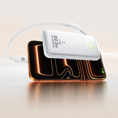 Movespeed MSP19 Dijital LED Göstergeli Type-C Kablolu Powerbank 22.5W 10.000mAh