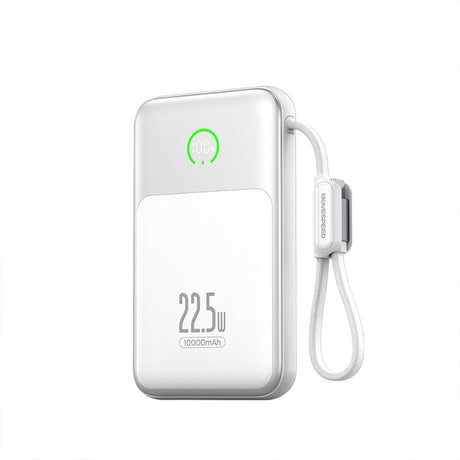 Movespeed MSP19 Pro Dijital LED Göstergeli Type-C Kablolu Powerbank 22.5W 10.000mAh