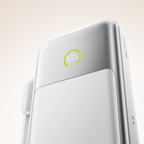 Movespeed MSP19 Pro Dijital LED Göstergeli Type-C Kablolu Powerbank 22.5W 10.000mAh