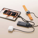 Movespeed MSP20 Dijital LED Göstergeli Type-C Kablolu Powerbank 35W 20.000mAh