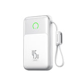 Movespeed MSP20 Pro Dijital LED Göstergeli Type-C Kablolu Powerbank 45W 20.000mAh