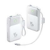 Movespeed MSP20 Pro Dijital LED Göstergeli Type-C Kablolu Powerbank 45W 20.000mAh