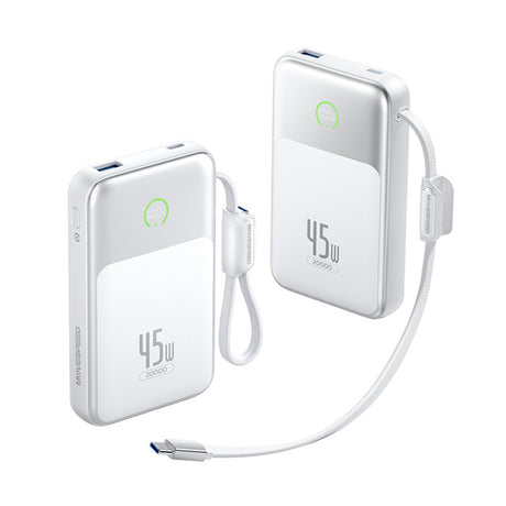 Movespeed MSP20 Pro Dijital LED Göstergeli Type-C Kablolu Powerbank 45W 20.000mAh