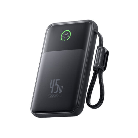 Movespeed MSP20 Pro Dijital LED Göstergeli Type-C Kablolu Powerbank 45W 20.000mAh