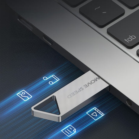 Movespeed TSJ16G Yüksek Hızlı Metal Flash Bellek USB 3.1 16GB