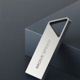 Movespeed TSJ32G Yüksek Hızlı Metal Flash Bellek USB 3.1 32GB