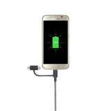 Native Union Belt Serisi 3in1 USB-A to Type-C - Lightning - Micro Şarj Kablosu 2M