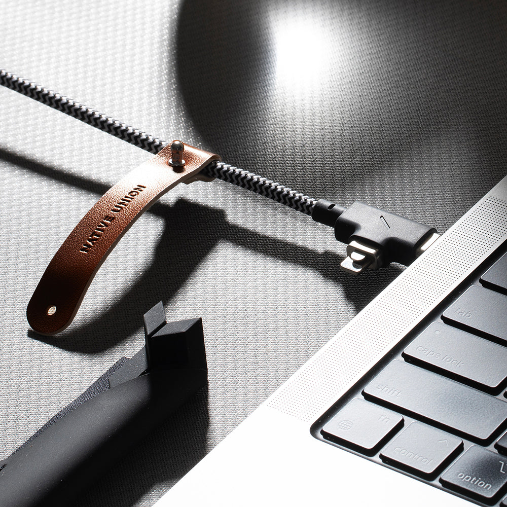 Native Union Belt Serisi Duo Pro Type-C to Type-C - Lightning Şarj Kablosu 240W 2.4M