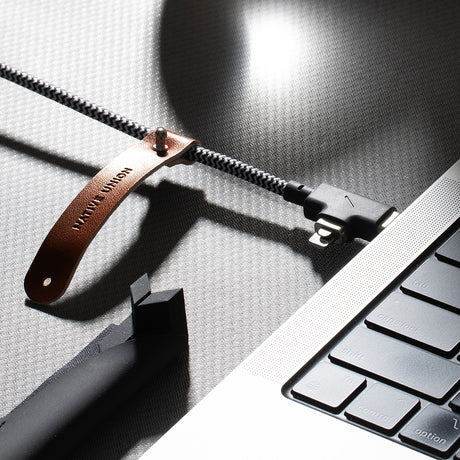 Native Union Belt Serisi Duo Pro Type-C to Type-C - Lightning Şarj Kablosu 240W 2.4M