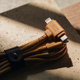 Native Union Belt Serisi Duo Type-C to Type-C - Lightning Şarj Kablosu 60W 1.5M