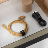 Native Union Belt Serisi Duo Type-C to Type-C - Lightning Şarj Kablosu 60W 1.5M