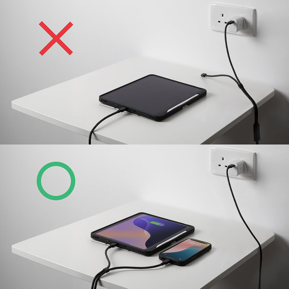 Native Union Belt Serisi PD 2in1 Type-C To Type-C Hızlı Şarj Özellikli Şarj ve Data Kablosu 140W 2M