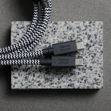 Native Union Belt Serisi PD 2in1 Type-C To Type-C Hızlı Şarj Özellikli Şarj ve Data Kablosu 140W 2M