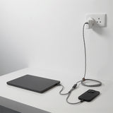 Native Union Belt Serisi PD 2in1 Type-C To Type-C Hızlı Şarj Özellikli Şarj ve Data Kablosu 140W 2M