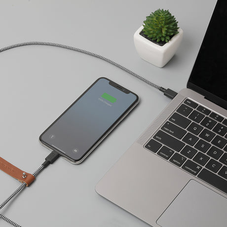 Native Union Belt Serisi Type-C to Lightning Şarj Kablosu 1.2M