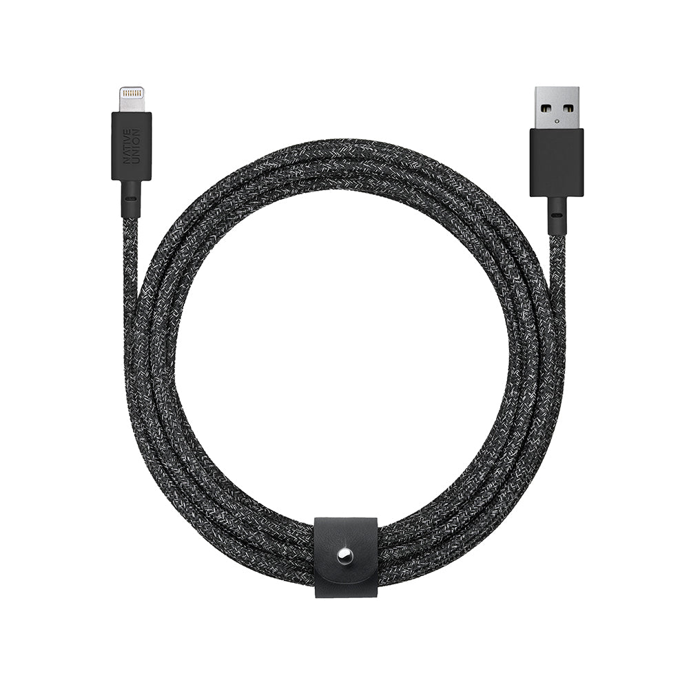 Native Union Belt Serisi USB-A to Lightning Şarj Kablosu 3M