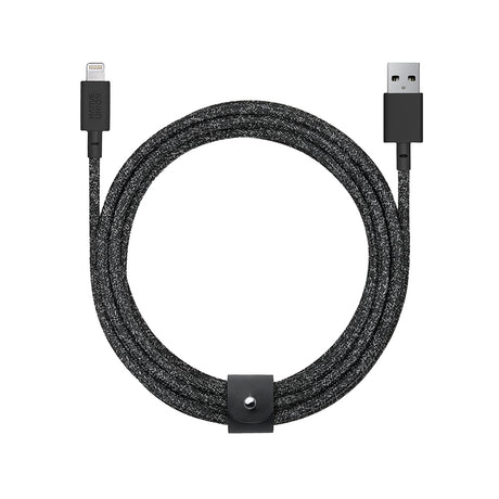 Native Union Belt Serisi USB-A to Lightning Şarj Kablosu 3M