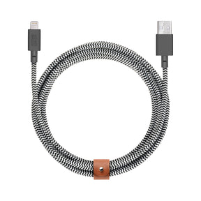 Native Union Belt Serisi USB-A to Lightning Şarj Kablosu 3M