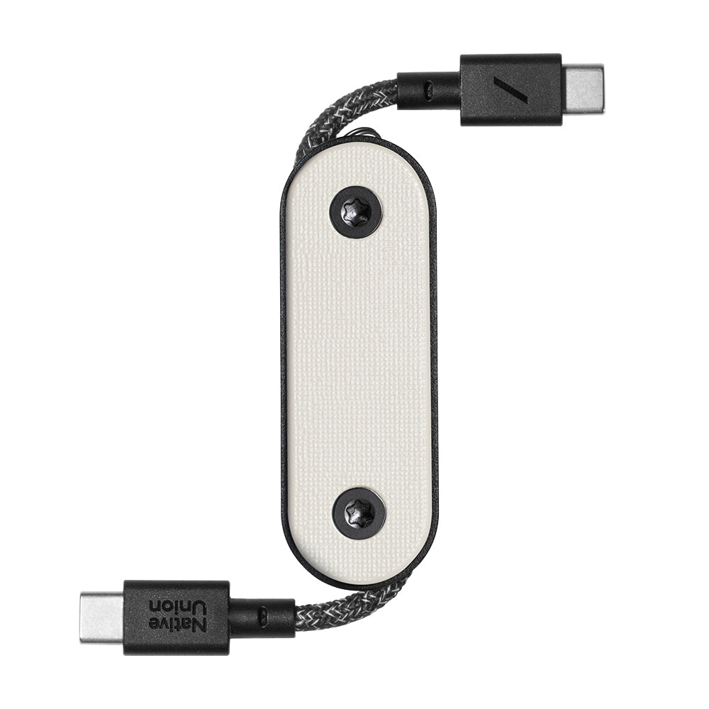 Native Union Pocket Cable Type-C to Type-C Hızlı Şarj Özellikli Anahtarlık Data ve Şarj Kablosu 60W