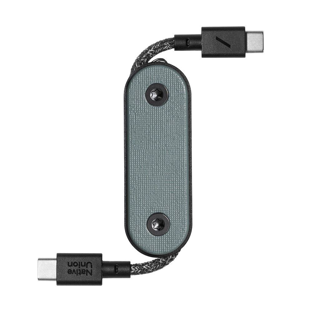 Native Union Pocket Cable Type-C to Type-C Hızlı Şarj Özellikli Anahtarlık Data ve Şarj Kablosu 60W