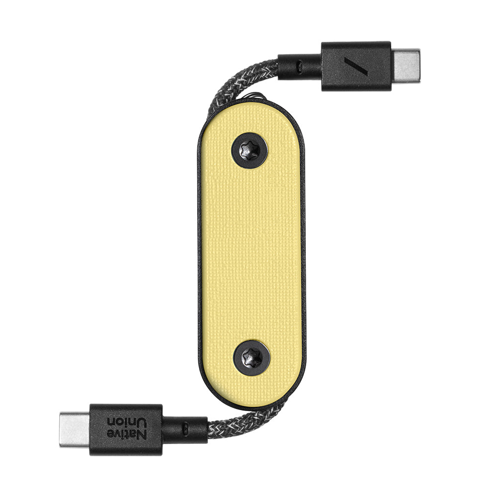 Native Union Pocket Cable Type-C to Type-C Hızlı Şarj Özellikli Anahtarlık Data ve Şarj Kablosu 60W