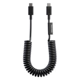 Native Union POP Serisi Type-C to Type-C Spiralli Şarj Kablosu 60W 1.2M