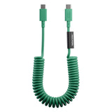Native Union POP Serisi Type-C to Type-C Spiralli Şarj Kablosu 60W 1.2M