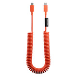 Native Union POP Serisi Type-C to Type-C Spiralli Şarj Kablosu 60W 2.4M
