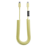Native Union POP Serisi Type-C to Type-C Spiralli Şarj Kablosu 60W 2.4M