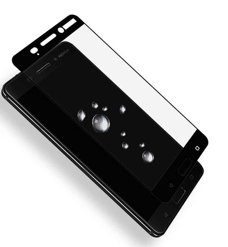Nokia 3 Zore Ekranı Tam Kaplayan Düz Cam Koruyucu