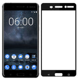 Nokia 3 Zore Ekranı Tam Kaplayan Düz Cam Koruyucu
