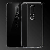 Nokia 5.1 Plus Kılıf Zore Süper Silikon Kapak
